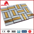 new design interior aluminum composite mosaic acp fire-proof aluminum composite mosaic